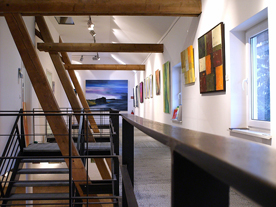 Ausstellung im Obergeschoss